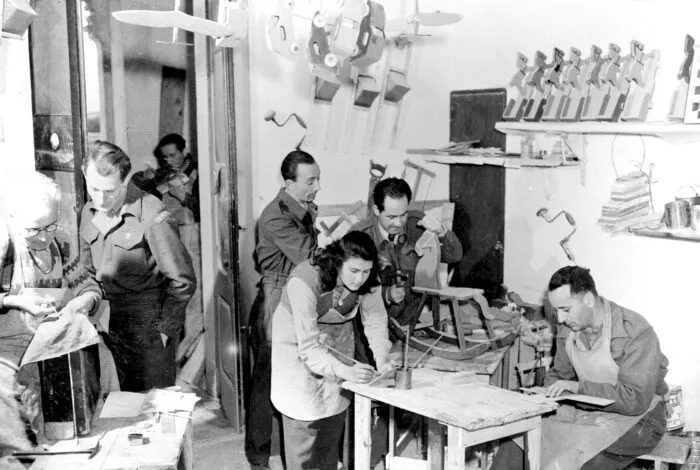 Italy - At an UNRRA camp for Polish refugees SANTA CROCE - Santa Maria al Bagno , Camp n. 34 - Museo della Memoria e dell'Accoglienza Italy-At-an-UNRRA-camp-for-Polish-refugees-SANTA-CROCE